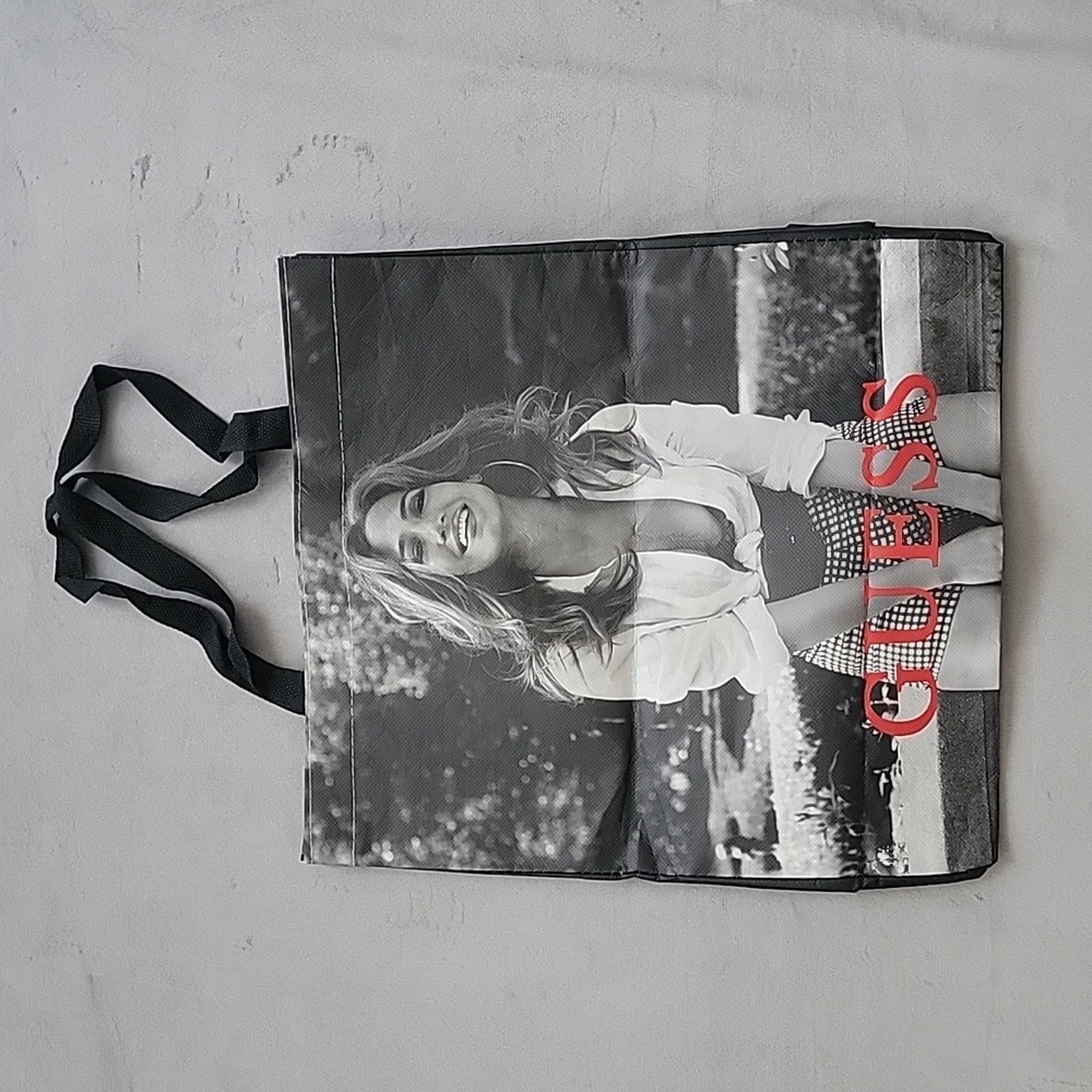 GUESS "JLo" Reusable Shopping Tote Bag, 14"x15"x5.5"